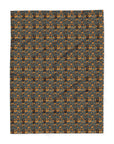 Ruffle Rottie Glamourific Arctic Fleece Blanket