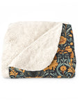 Ruffle Rottie Glamourific Sherpa Fleece Blanket