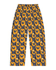 Frenchie Pawsitively Pawsome Peek-a-Boo Perfection Women's Pajama Pants