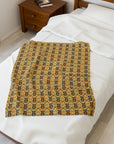 Royal Rottie Regalia Velveteen Plush Blanket
