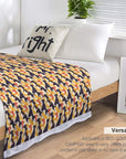 220gsm Flannel Throw Blanket for Couch-40"×50"