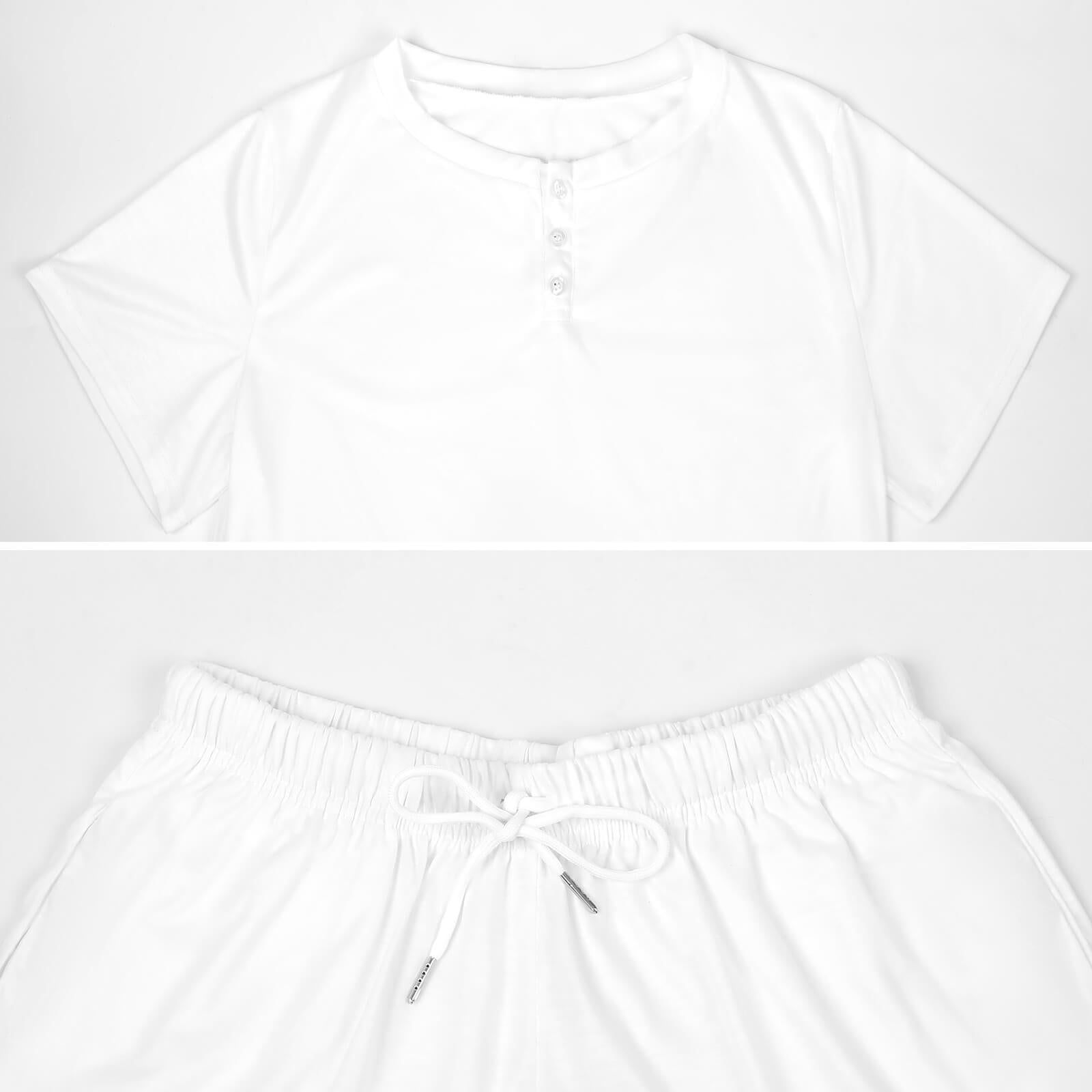 Short Sleeve Loungewear Set