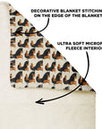 Dachshund Microfleece Blanket