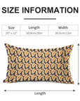 Velvet Long Pillowcase-12 "×20 "/31x51cm