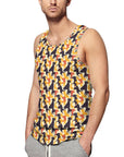 Men's Printed Vest BK (All-Over Printing)