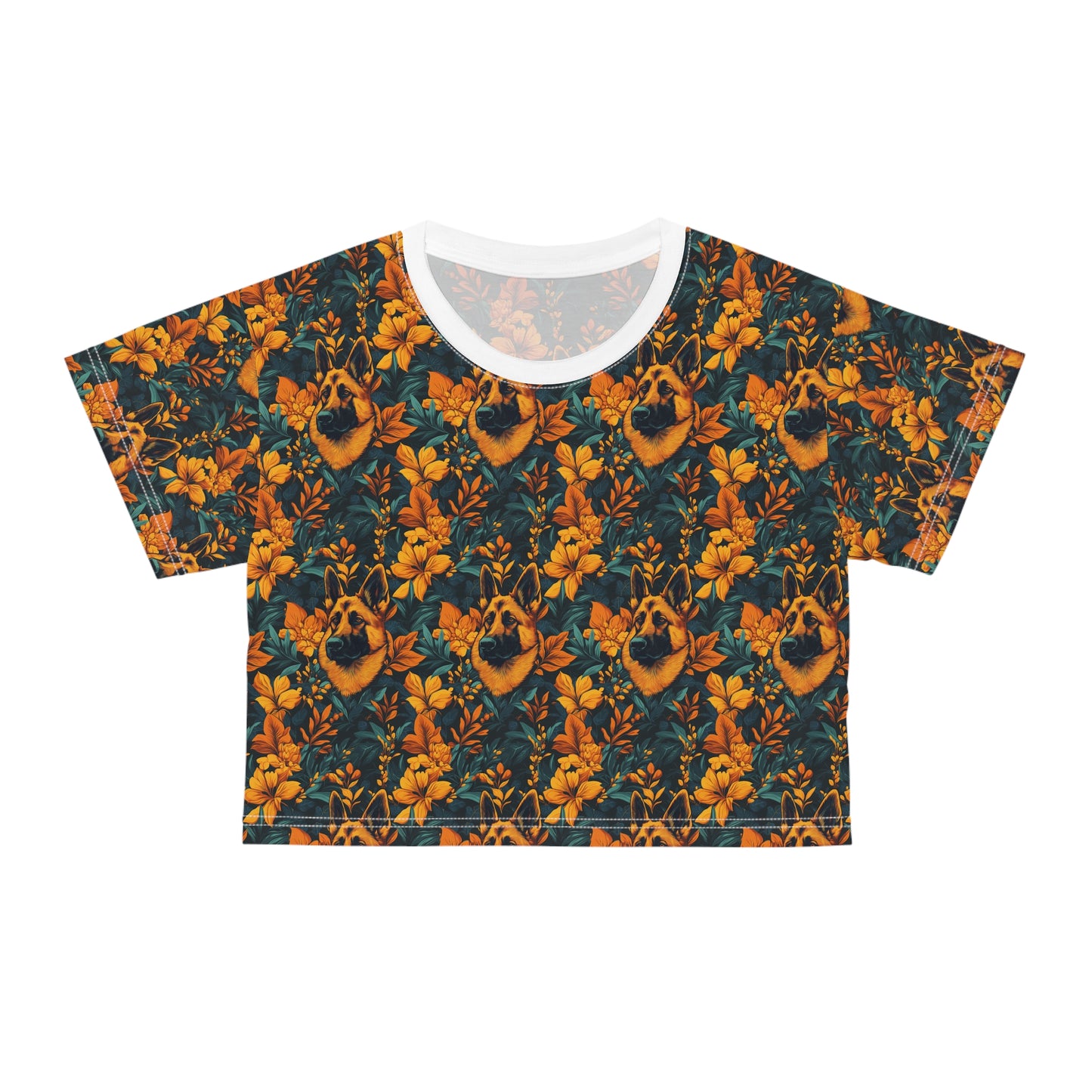 Safari Shepherd Strut Crop Tee