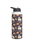 Bulldog Blossom Bonanza Stainless Steel Water Bottle