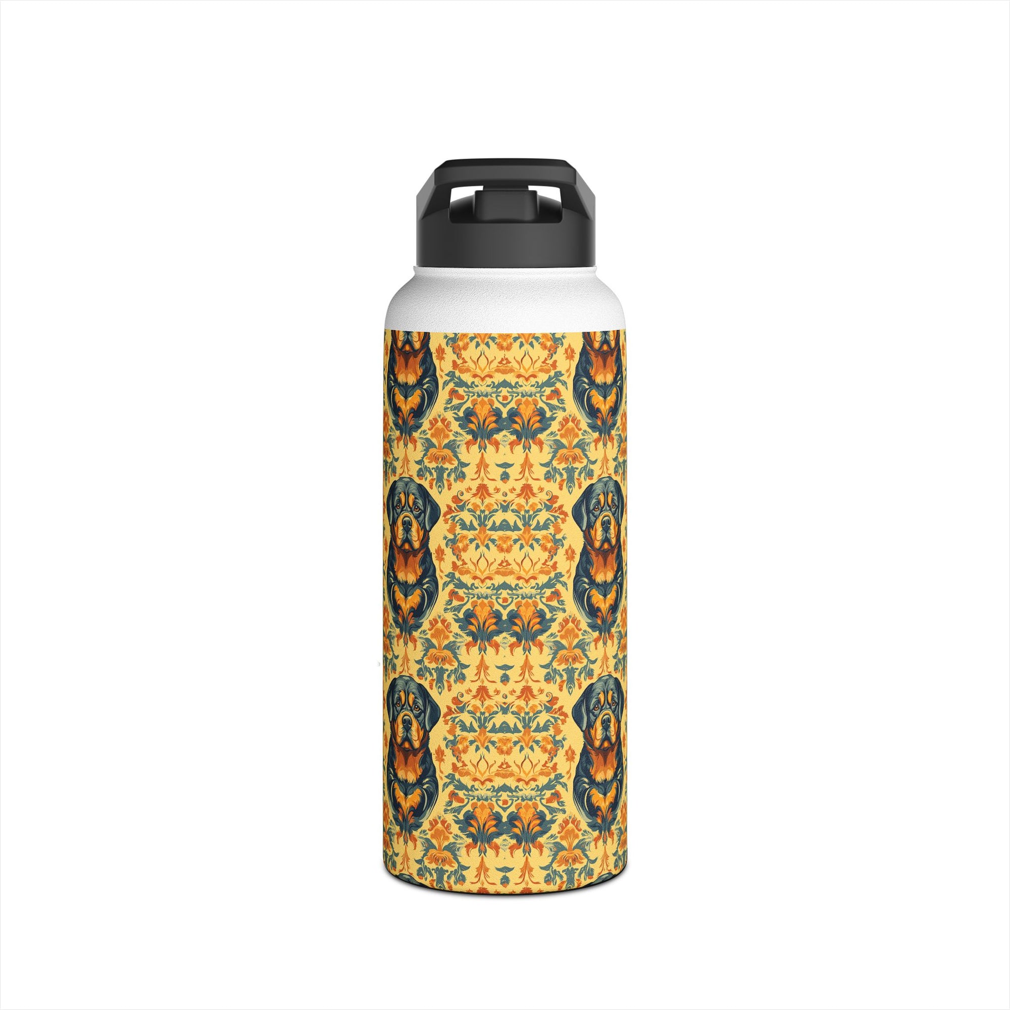 Royal Rottie Regalia Stainless Steel Water Bottle