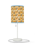 Golden Glitz 'n Glamour Woofwear Lamp on a Stand