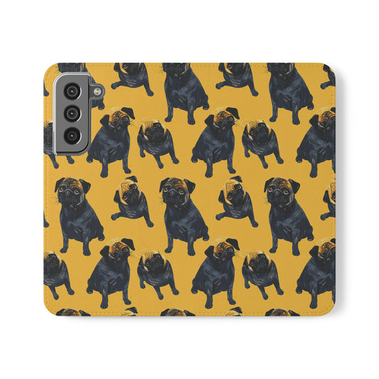 Puglet Posh Paradise Flip Cases