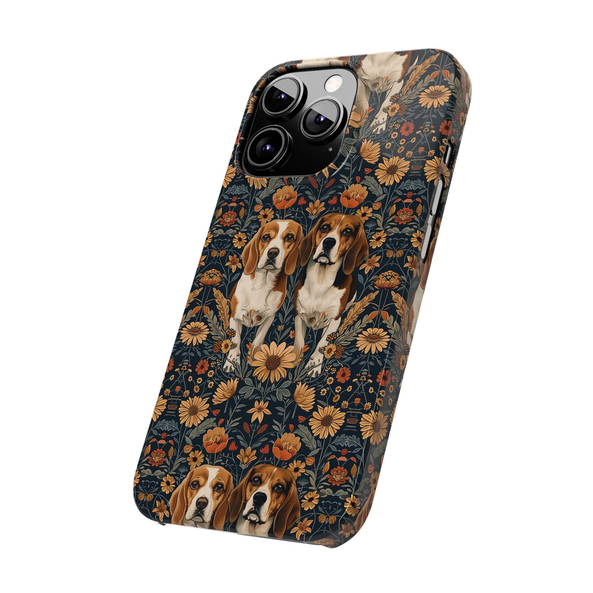 Beagle Buddies Meadow Magic Slim Phone Cases