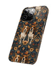 Beagle Buddies Meadow Magic Slim Phone Cases