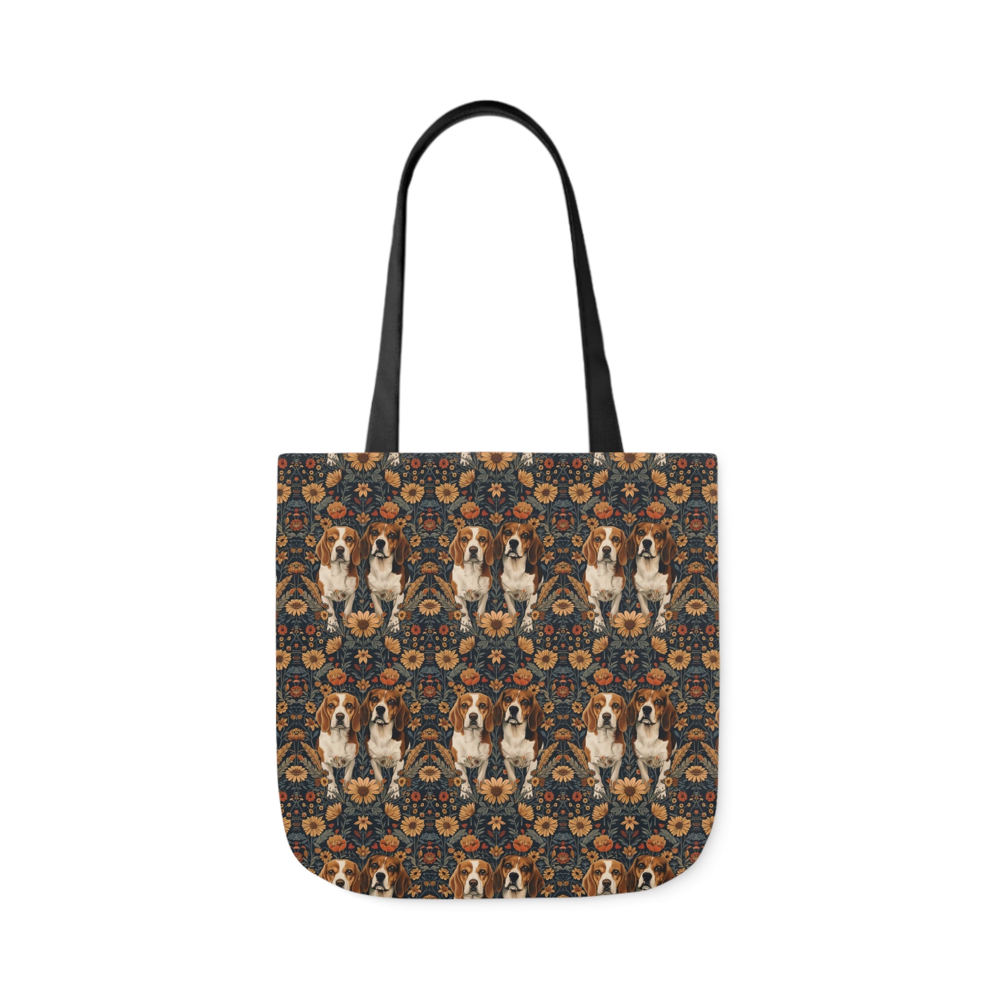 Beagle Buddies Meadow Magic Canvas Tote Bag