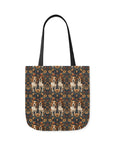 Beagle Buddies Meadow Magic Canvas Tote Bag