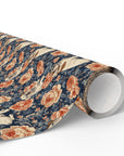 Blooming Bulldog Beauty Wrapping Paper