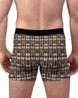 Pawsome Rottweiler Royalty Plaid Men's Boxer Briefs