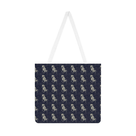 Celestial Boxer Bliss Shoulder Tote Bag