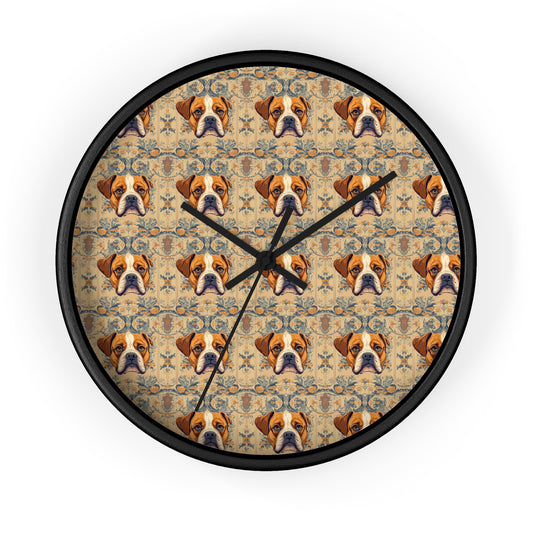 Bowtie Boxer Bliss Wall Clock