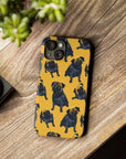 Puglet Posh Paradise Slim Phone Cases