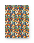 Corgi Carnival Couture Hardcover Journal Matte