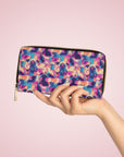 Dazzling Bulldog Chic Zipper Wallet