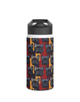 Chic Canine Checkmate - Frenchie Edition Stainless Steel Water Bottle