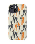 Dashing Dane Divinity Slim Phone Cases