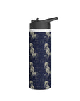 Celestial Boxer Bliss Stainless Steel Water Bottle