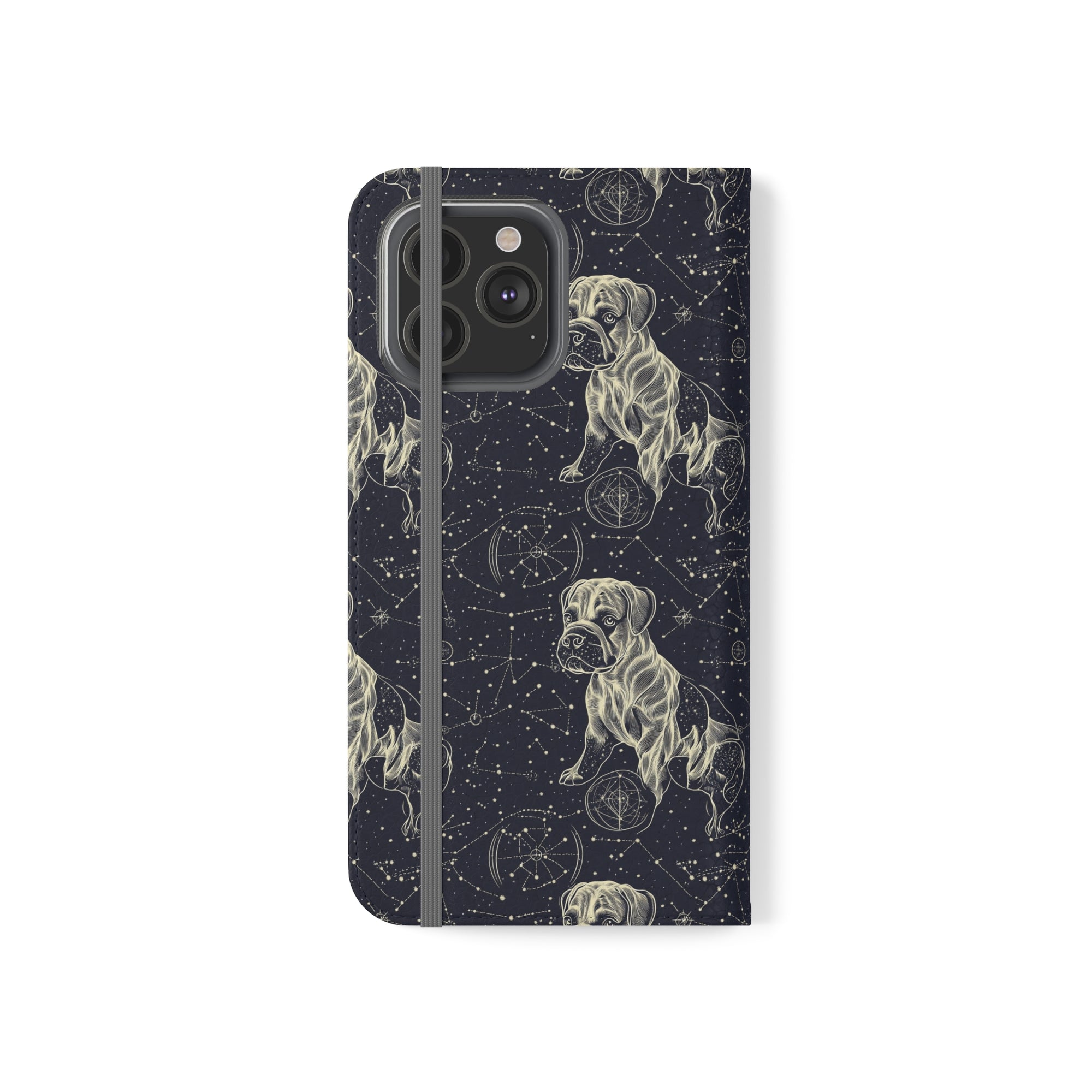 Celestial Boxer Bliss Flip Cases