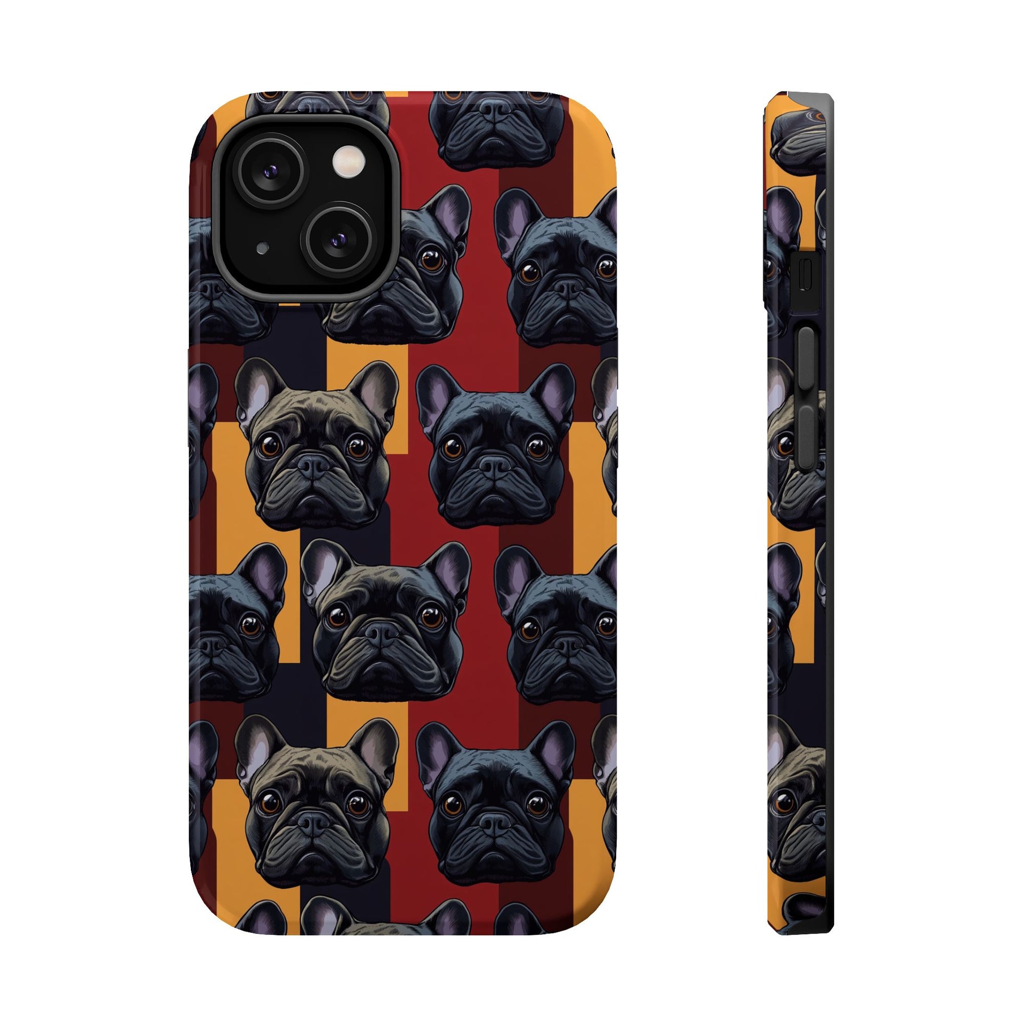 Chic Canine Checkmate - Frenchie Edition Magnetic Tough Cases