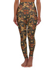 WhimsiWooly Shepherd Spritz High Waisted Yoga Leggings