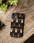 Nighttime Corgi Glow Stride Slim Phone Cases