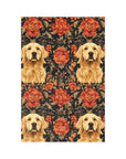 Golden Pawsatronic Tapestry Postcards