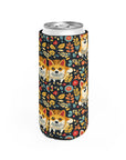 Corgi Rainbow Vine Dream Slim Can Cooler