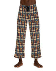 Pawsome Rottweiler Royalty Plaid Men's Pajama Pants