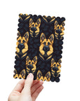 Majestic Hound Couture: German Shepherd LuxeBlend Postcards