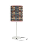 Pawsome Rottweiler Royalty Plaid Lamp on a Stand