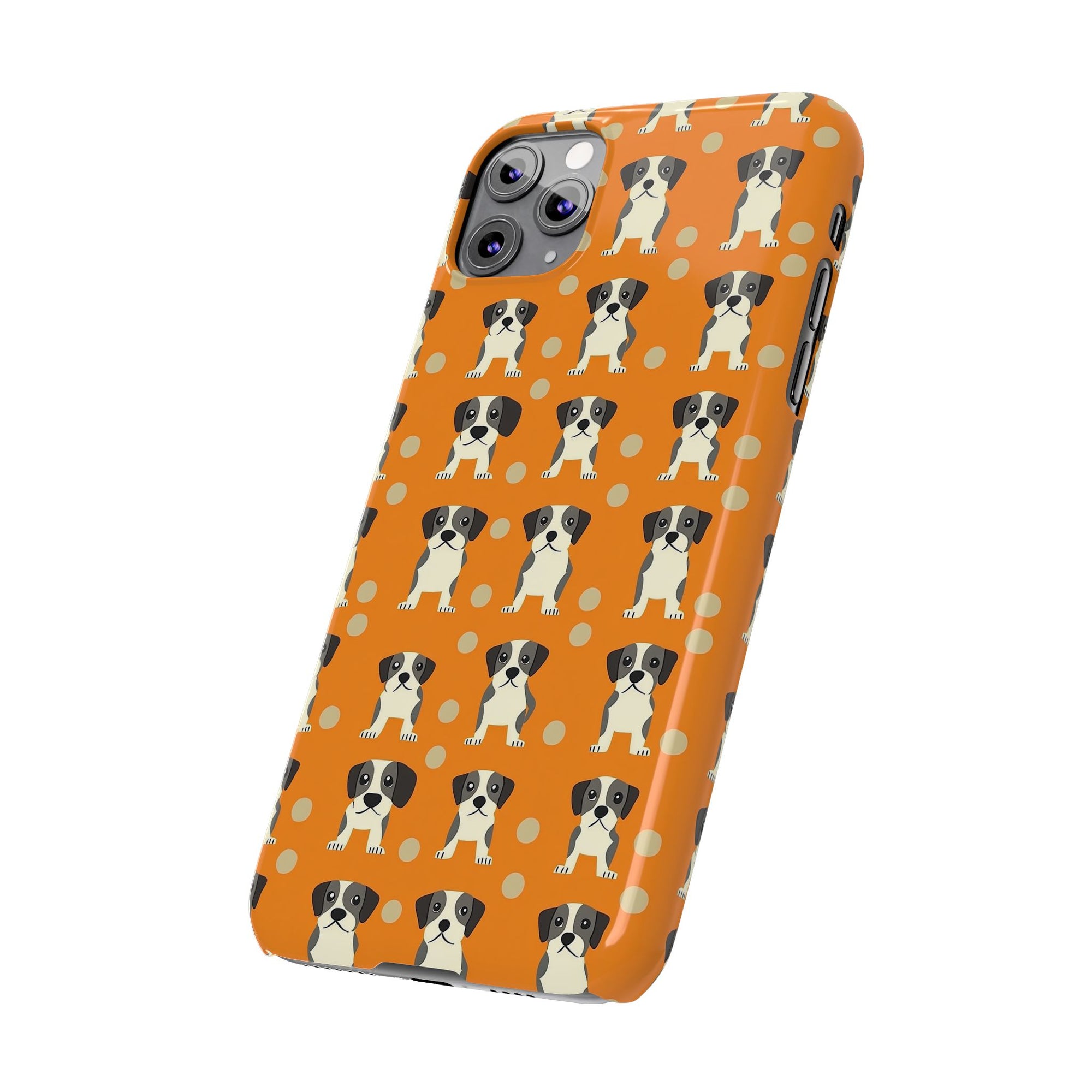 Boxer Blissful Chic Canine Slim Phone Cases