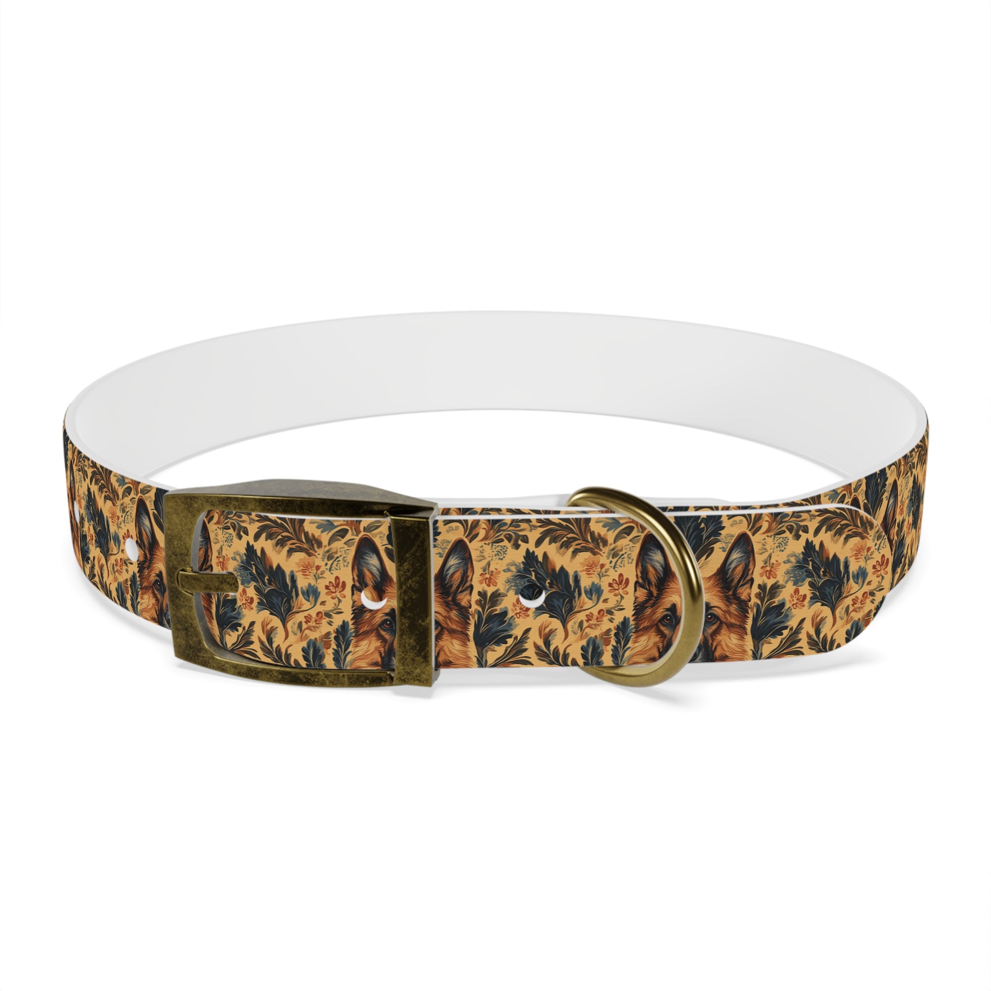 Autumnal German Shepherd Glamour Dog Collar