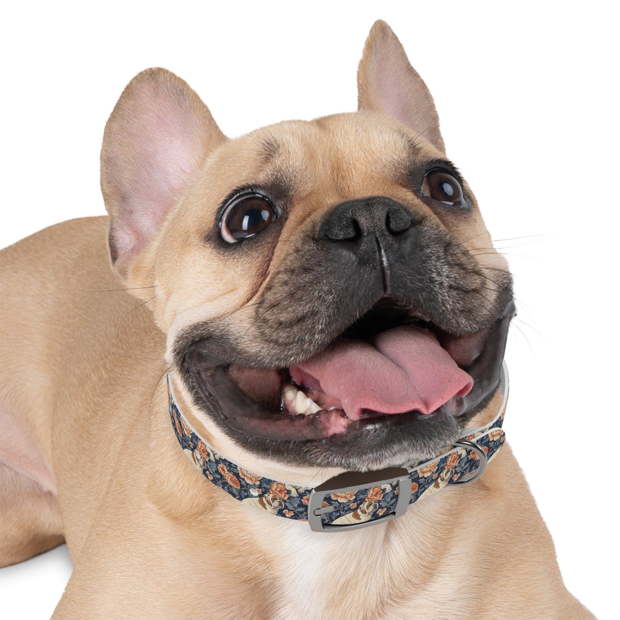 Blooming Bulldog Beauty Dog Collar