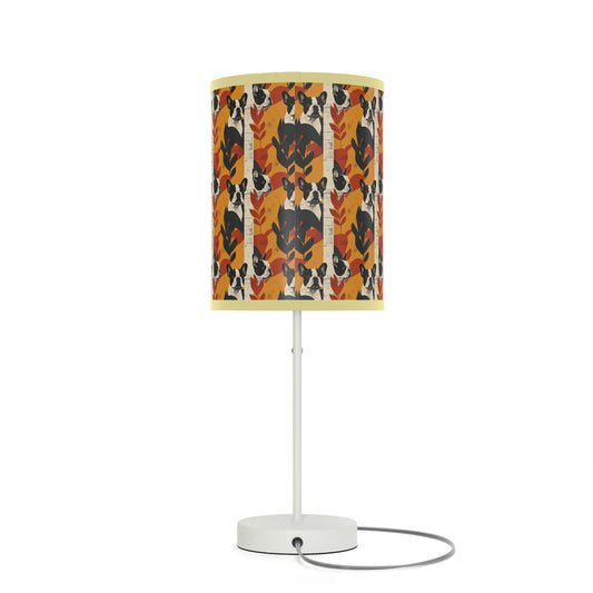 Chic Frenchie Charm Lamp on a Stand