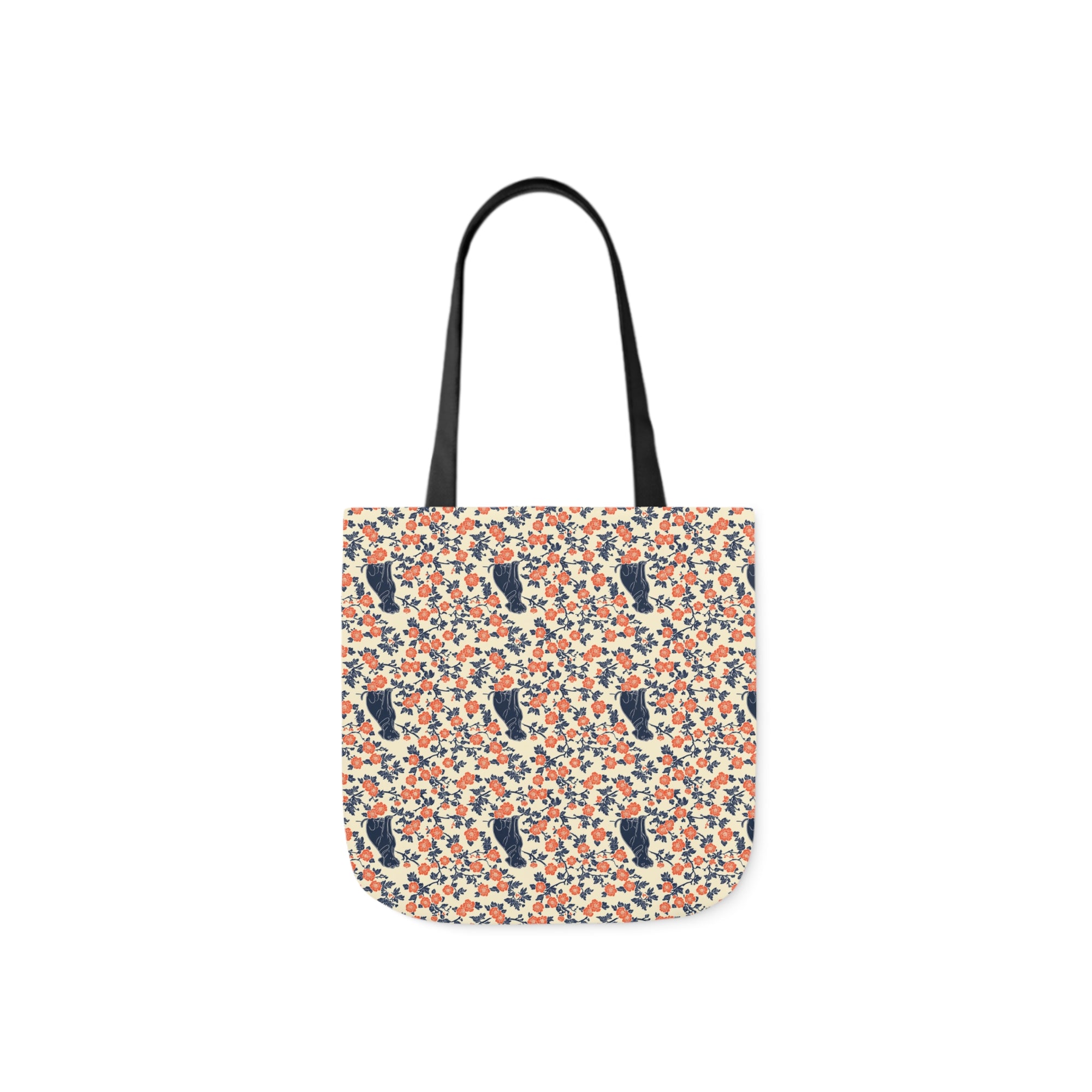 Bloomiful Lab Bouquet Canvas Tote Bag