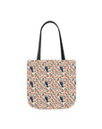 Bloomiful Lab Bouquet Canvas Tote Bag