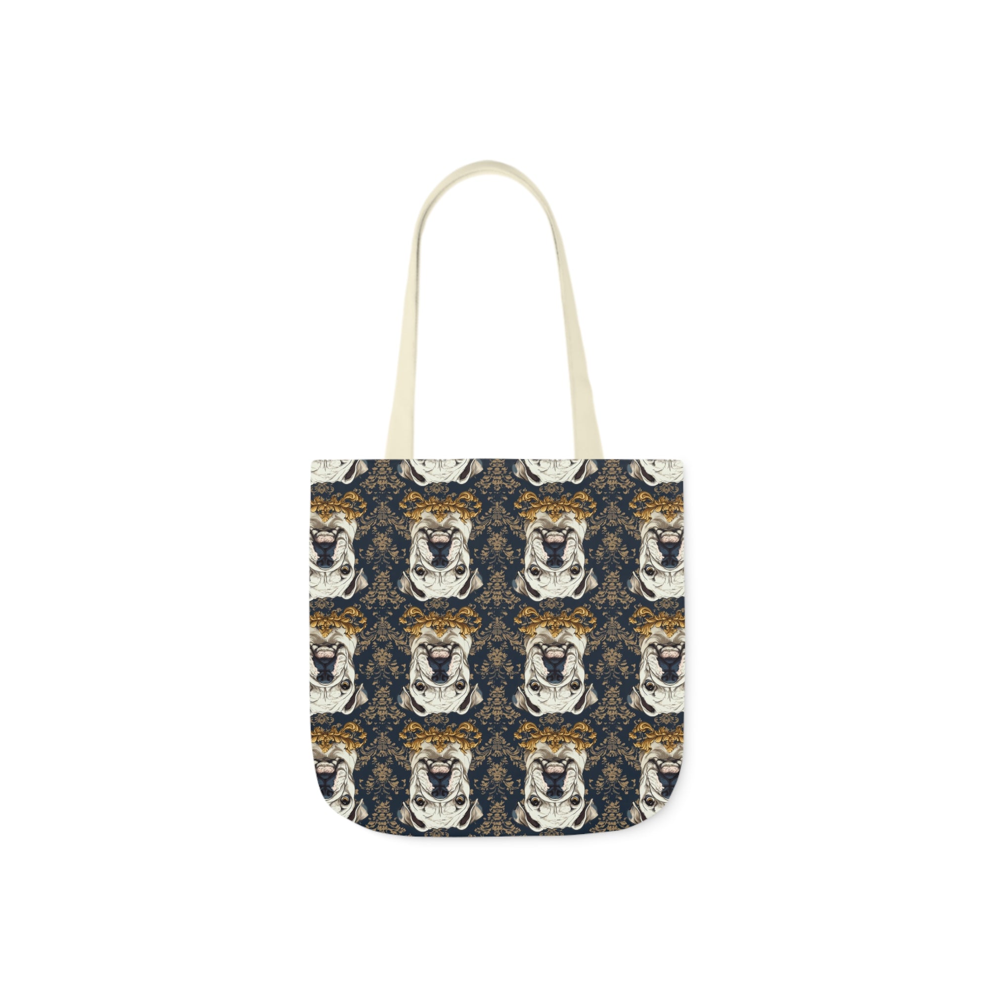 Wildwood Wanderlust Bulldog Canvas Tote Bag