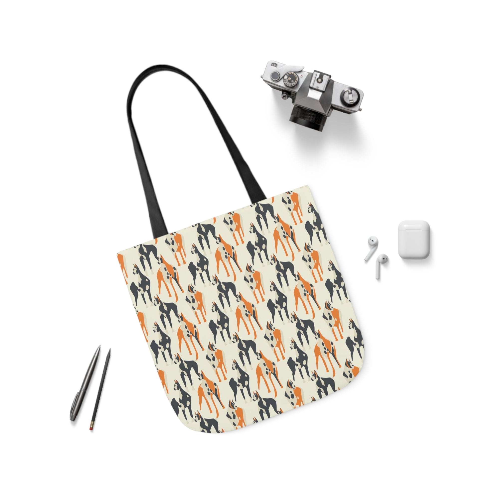 Dashing Dane Divinity Canvas Tote Bag