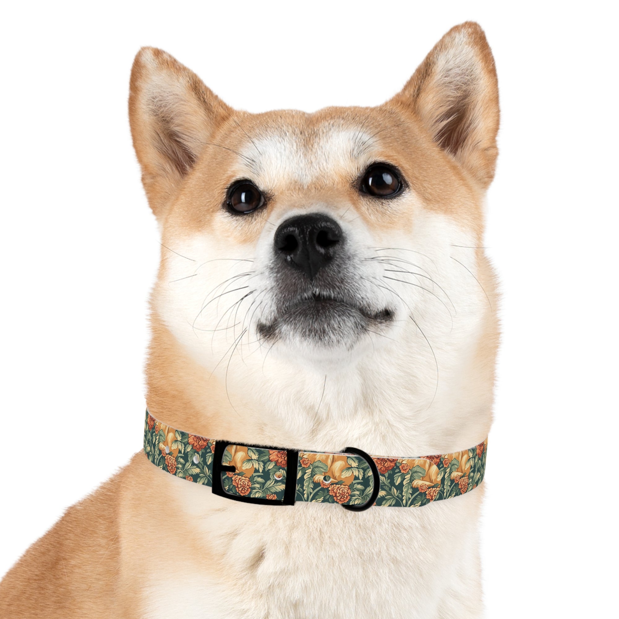 Blooming Goldie Glam Dog Collar