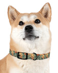 Blooming Goldie Glam Dog Collar