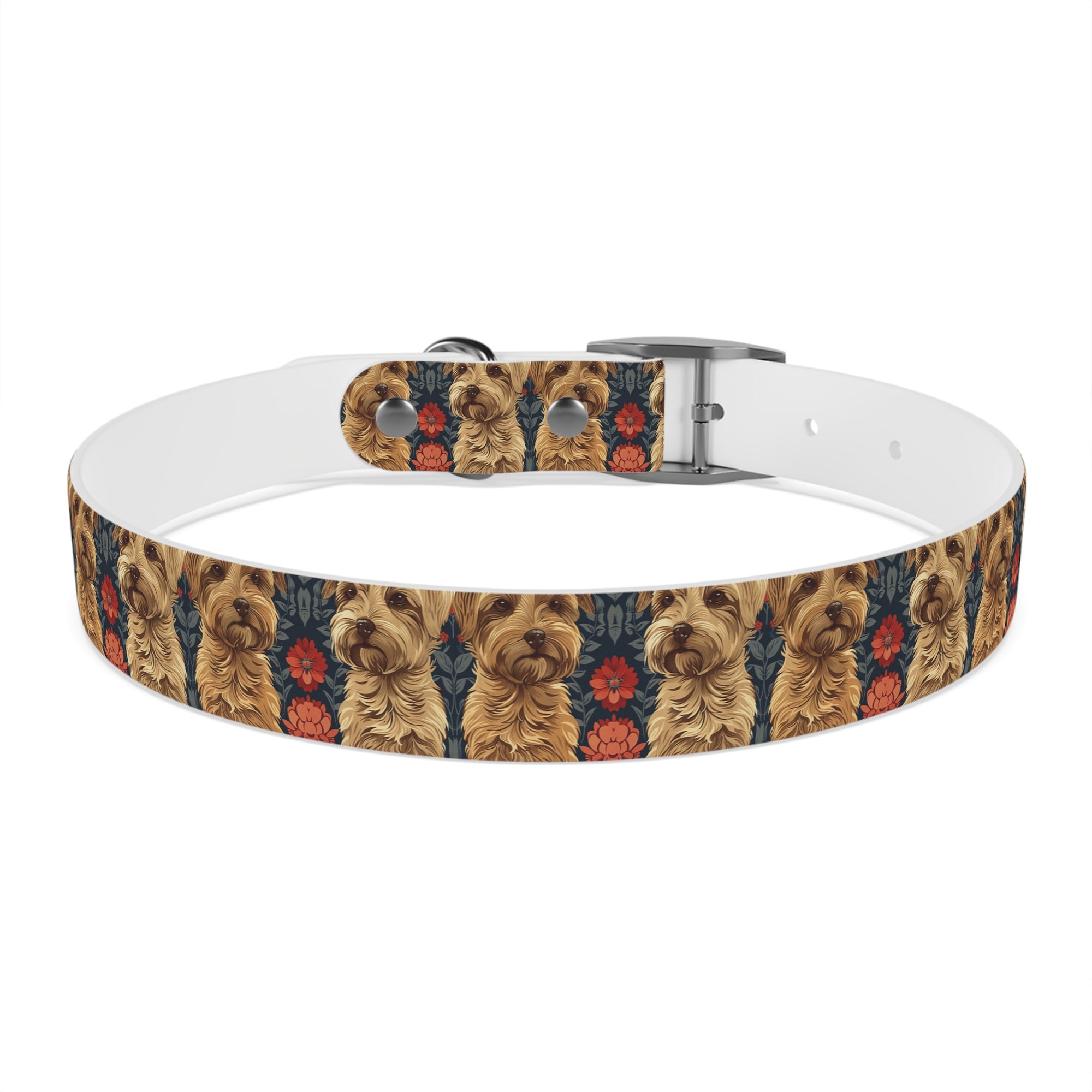 Yorkie Charm Twins Dog Collar