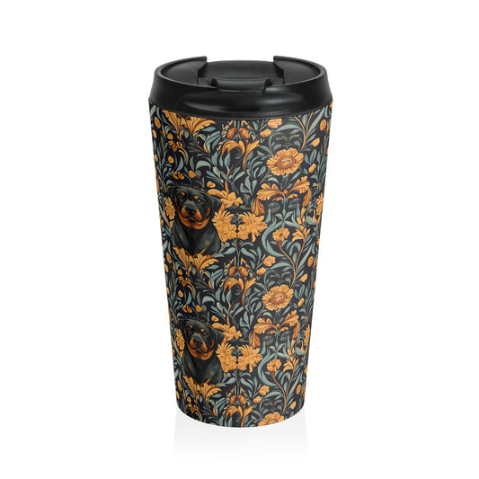 Ruffle Rottie Glamourific Stainless Steel Travel Mug