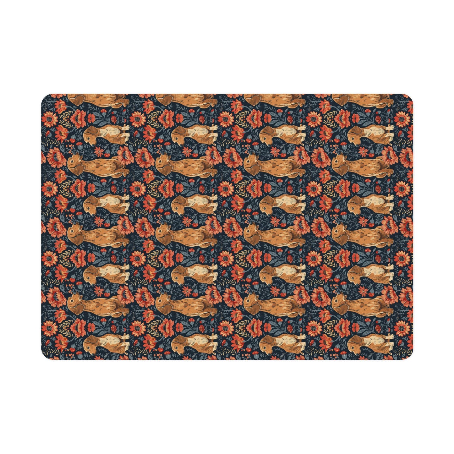 Floral Pawsome Dachsund Delight Postcards